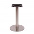 Diskus Round Stainless Steel Commercial Outdoor Patio Restaurant Table Base